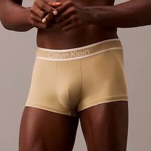 NEW Calvin Klein Tonal Logo Low Rise Trunk Sunrise Ranch Men’s Medium